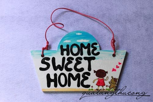Bảng gỗ Home Sweet Home 6
